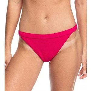 NWT Roxy Casual Mood Moderate Magenta Bikini Bottoms